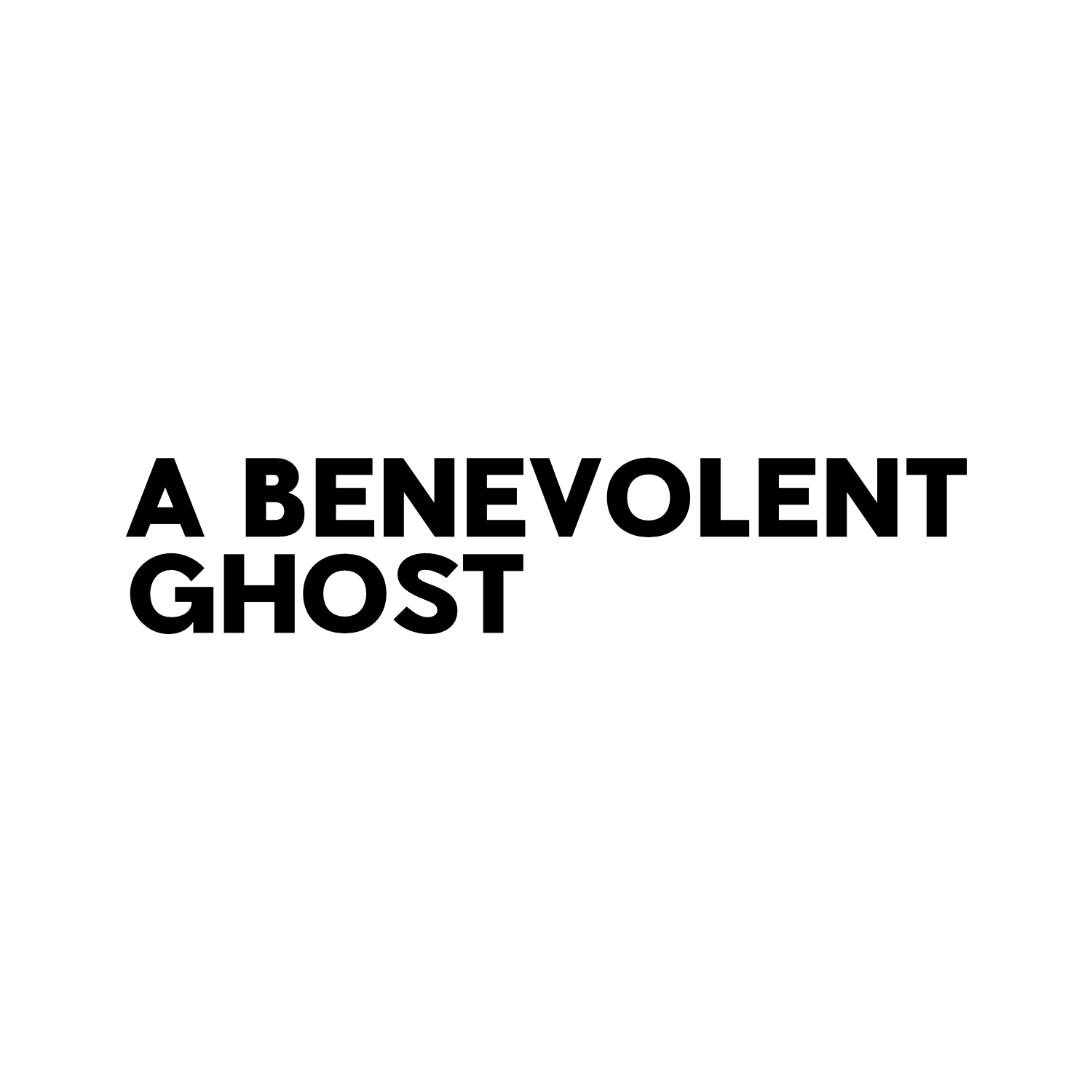 A Benevolent Ghost logo